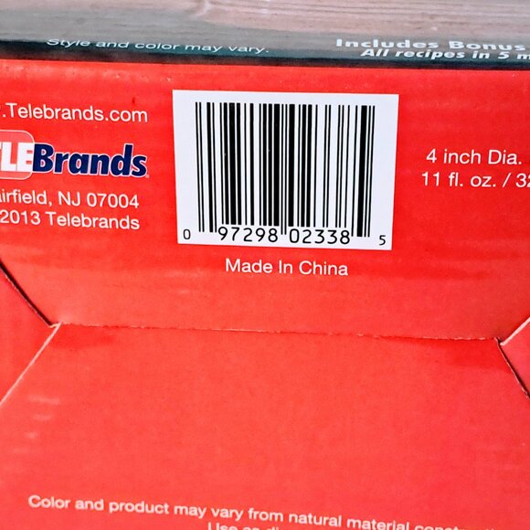 Stone Wave Microwave Cooker Non-Stick Ceramic Stoneware Bowl 4" Diameter NEW - Picture 5 of 5